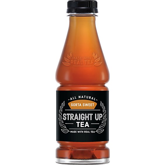 Straight Up Tea Sorta Sweet Black Tea Bottle - 18.5 Fl. Oz.