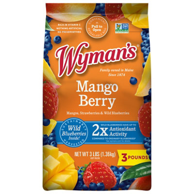 Wymans Mango Berry With Wild Blues - 3 Lb