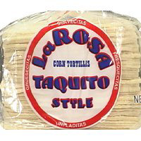 La Rosa Tortillas Corn Taquito Style Wrappers 54 Count - 31.5 Oz
