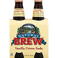 Natural Brew Soda Vanilla Cream - 4-12 Fl. Oz. - Image 1