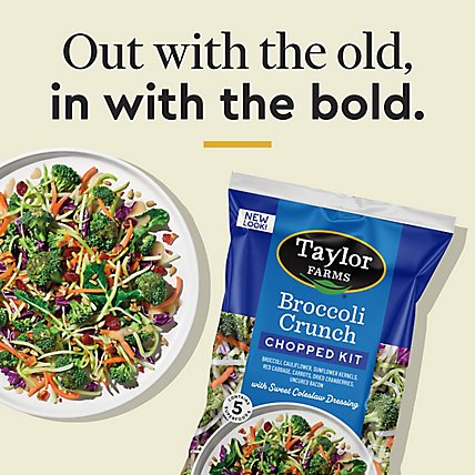 Taylor Farms Broccoli Crunch Chopped Salad Kit Bag - 12.7 Oz - Image 4