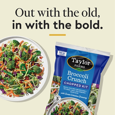 Taylor Farms Broccoli Crunch Chopped Salad Kit Bag - 12.7 Oz - Image 3