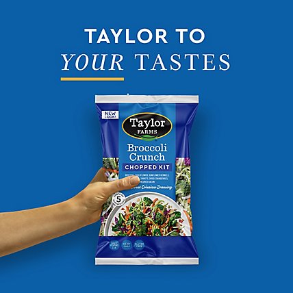 Taylor Farms Broccoli Crunch Chopped Salad Kit Bag - 12.7 Oz - Image 7