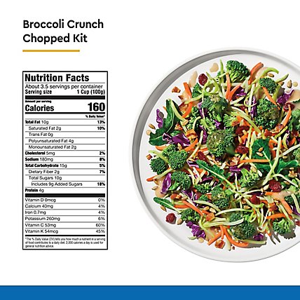 Taylor Farms Broccoli Crunch Chopped Salad Kit Bag - 12.7 Oz - Image 5