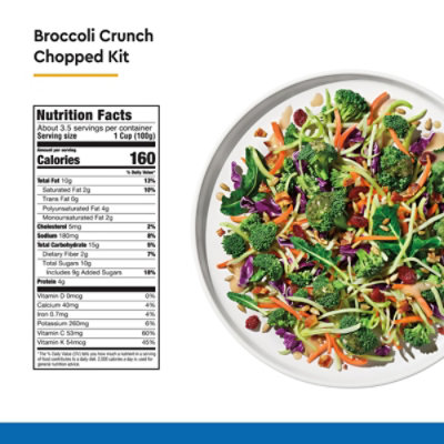 Taylor Farms Broccoli Crunch Chopped Salad Kit Bag - 12.7 Oz - Image 4