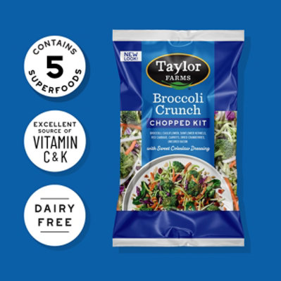 Taylor Farms Broccoli Crunch Chopped Salad Kit Bag - 12.7 Oz - Image 5