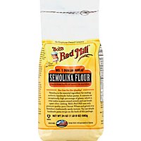 Bobs Red Mill Flour Semolina Durum Wheat Sack - 24 Oz - Image 2