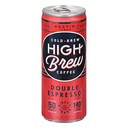 High Brew Coffee Cold-Brew Double Espresso - 8 Oz - Image 3