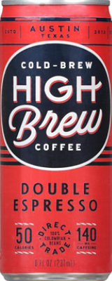 High Brew Coffee Cold-Brew Double Espresso - 8 Oz - Image 2