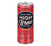 High Brew Coffee Cold-Brew Double Espresso - 8 Oz
