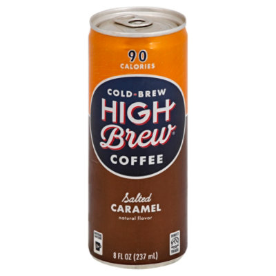 High Brew Coffee Cold-Brew Salted Caramel - 8 Fl. Oz.