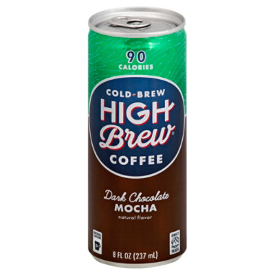 High Brew Coffee Cold-Brew Dark Chocolate Mocha - 8 Fl. Oz. - Image 1