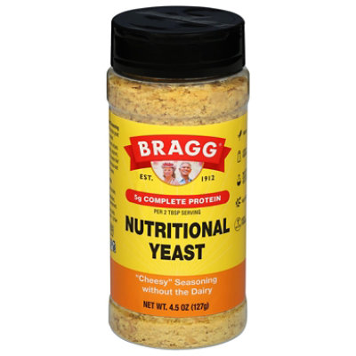 Bragg Seasoning Yeast Nutritional Premium - 4.5 Oz