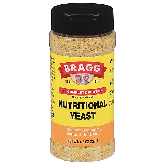 Bragg Seasoning Yeast Nutritional Premium - 4.5 Oz