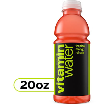 vitaminwater Water Beverage Nutrient Enhanced Refresh Tropical Mango - 20 Fl. Oz. - Image 2