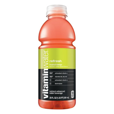 vitaminwater Zero Water Beverage Nutrient Enhanced Squeezed Lemonade - 20  Fl. Oz. - Albertsons