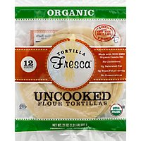 Tortilla Fresca Organic Flour Uncooked - Each - Image 2