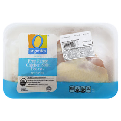 O Organics Organic Chicken Breast Split - 1.00 LB