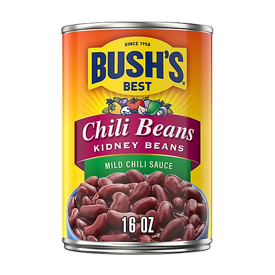 Bush's Kidney Beans in a Mild Chili Sauce - 16 Oz