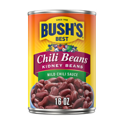 Bushs Beans Kidney in Chili Sauce Mild - 16 Oz