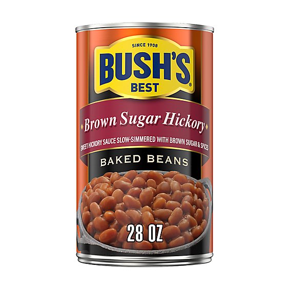 Bush's Brown Sugar Hickory Baked Beans - 28 Oz