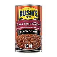 BUSH'S BEST Brown Sugar Hickory Baked Beans - 28 Oz - Image 1