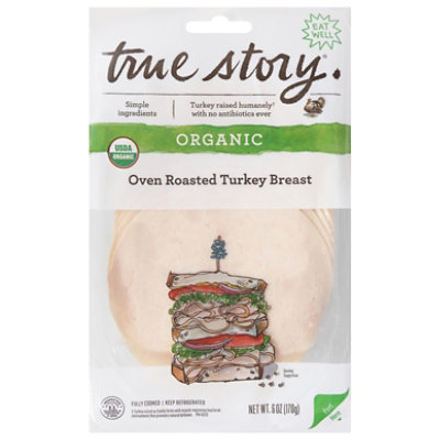 True Story Oven Roasted Turkey Breast - 6 Oz - Image 1