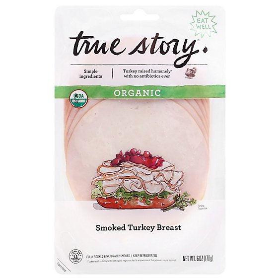 True Story Smoked Turkey Breast - 6 Oz