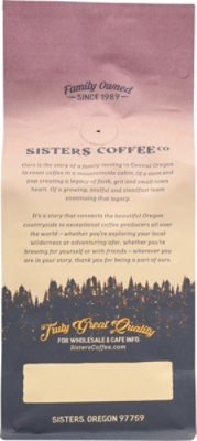 Sisters Coffee Coffee Dark Roast Black Butte Gold  - 12 Oz - Image 3