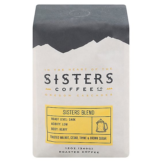 Sisters Coffee Coffee Dark Roast - 12 Oz