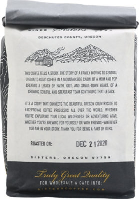 Sisters Coffee Coffee Light Roast High Desert Sunrise - 12 Oz - Image 4