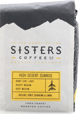 Sisters Coffee Coffee Light Roast High Desert Sunrise - 12 Oz - Image 2