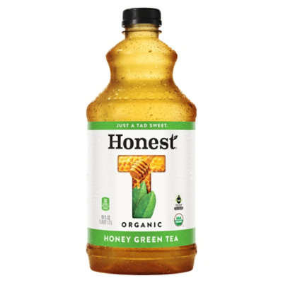 Honest Organic Tea Green Iced Gluten Free Honey - 59 Fl. Oz.