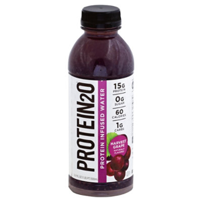 Protein2o Protein Infused Water Harvest Grape - 16.9 Fl. Oz. - Image 1