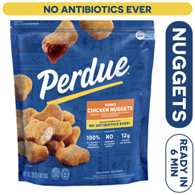 PERDUE Frozen Fully Cooked Panko Breaded Chicken Breast - 29 Oz