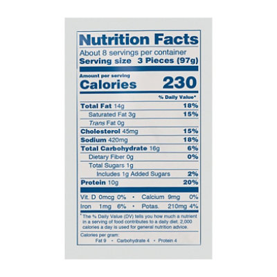 PERDUE Breaded Fully Cooked No Antibiotics Ever Chicken Breast Tenders Sealed Bag - 29 oz - Image 3