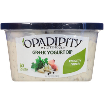 Litehouse Opadipity Dip Yogurt Greek Creamy Ranch - 12 Oz - Image 2