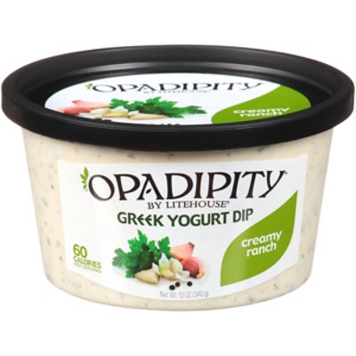 Litehouse Opadipity Dip Yogurt Greek Creamy Ranch - 12 Oz