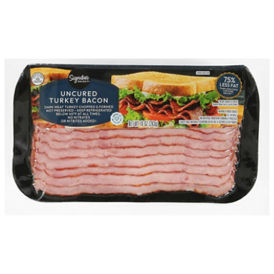 Signature SELECT Uncured Turkey Bacon - 10 Oz