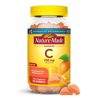 Nature Made Vitamin C 250 mg Gummies - 150 Count - Image 1