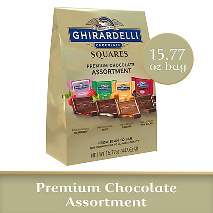 Ghirardelli Premium Assorted Chocolate Squares - 15.77 Oz - Image 1