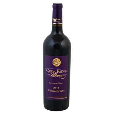 Cuda Ridge Wines Cab Franc Wine - 750 Ml