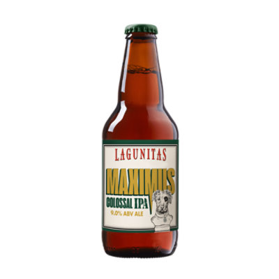 Lagunitas Ale India Pale Maximus In Bottles - 6-12 Fl. Oz.