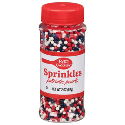 Betty Crocker Cupcake Gems Patriotic Pearls - 2.0 Oz - Image 3