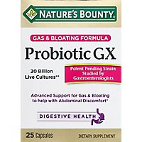 Natures Bounty Probiotic Gx Capsules - 25 Count - Image 2