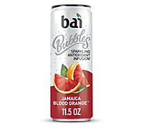 Bai Bubbles Water Sparkling Antioxidant Infusion Jamaica Blood Orange - 11.5 Fl. Oz.