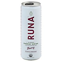 Runa Organic Clean Energy Drink Berry Boost - 12 Fl. Oz. - Image 1