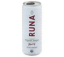 Runa Organic Clean Energy Drink Berry Boost - 12 Fl. Oz.