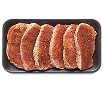 Meat Counter Pork Loin Strips Seasoned - 1.50 LB