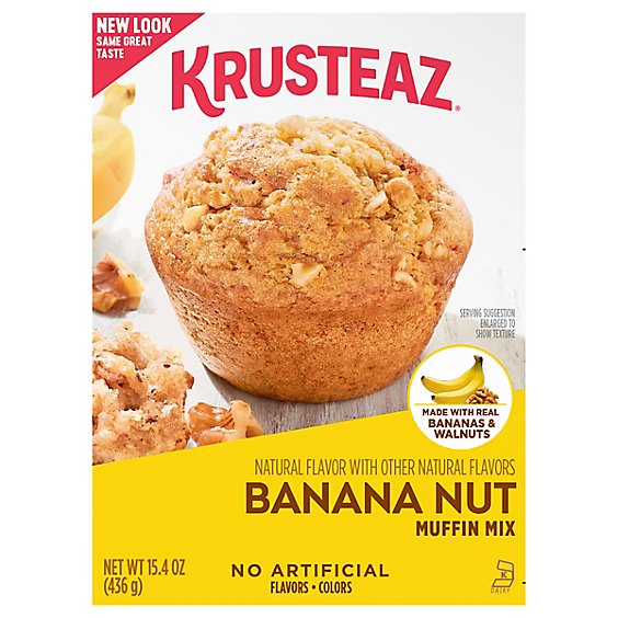 Krusteaz Banana Nut Muffin Mix - 15.4 Oz